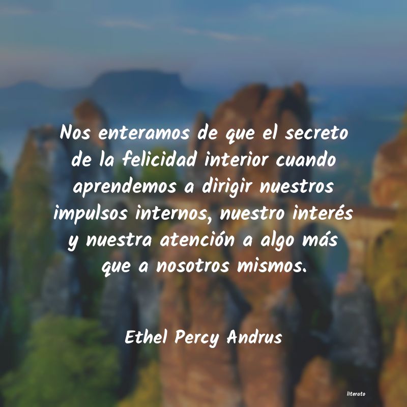 Frases de Ethel Percy Andrus