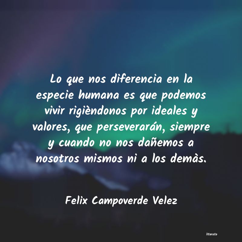 Frases de Felix Campoverde Velez