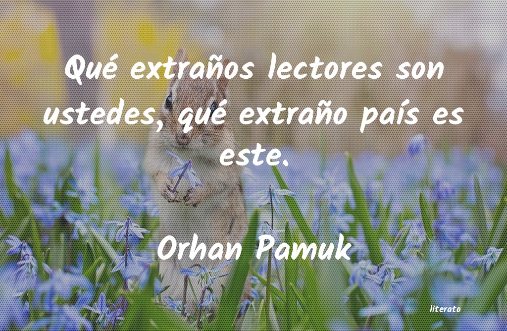 Frases de Orhan Pamuk