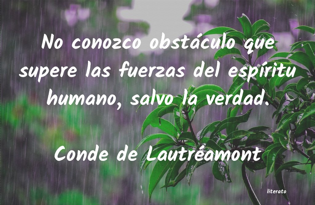 frases de Conde de Lautréamont