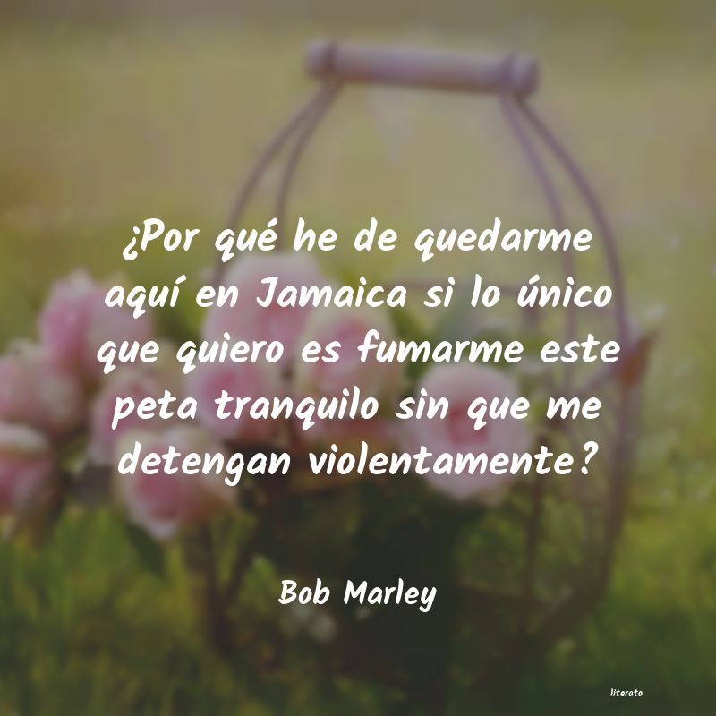 frases de Bob Marley