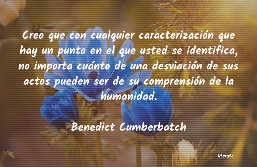 Frases de Benedict Cumberbatch