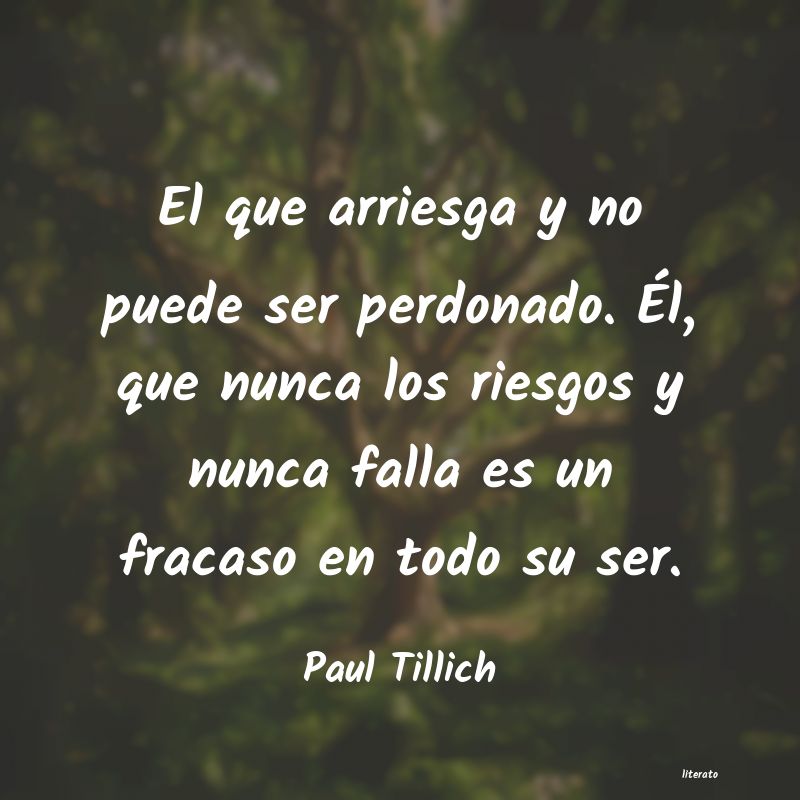 Frases de Paul Tillich