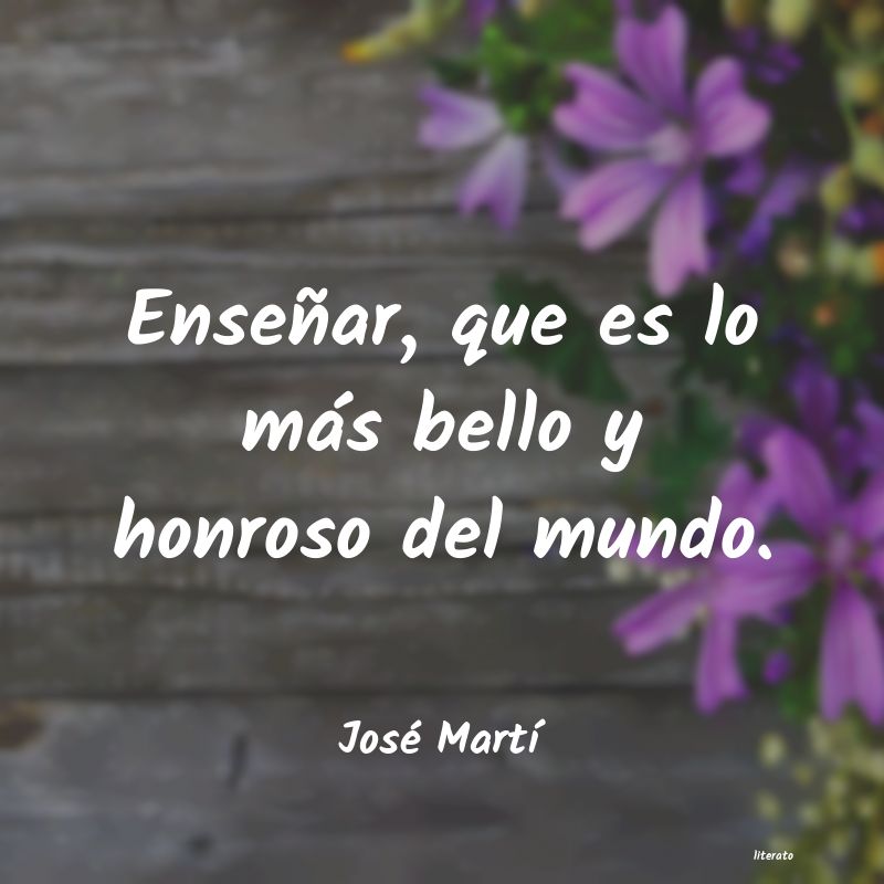 Frases de José Martí