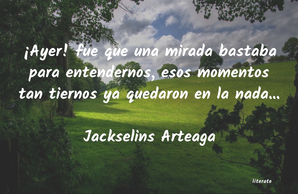 frases de Jackselins Arteaga