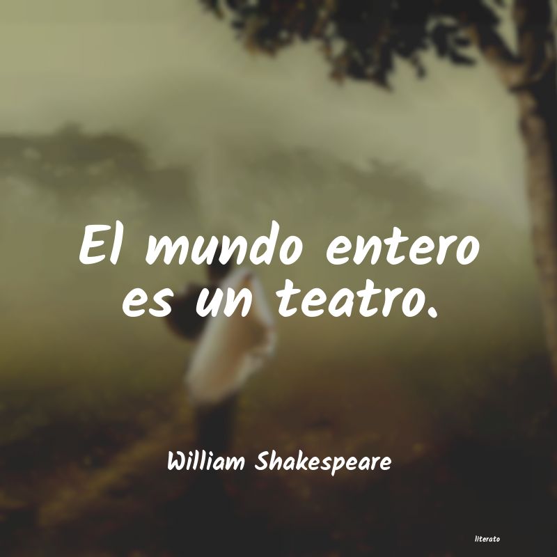 Frases de William Shakespeare