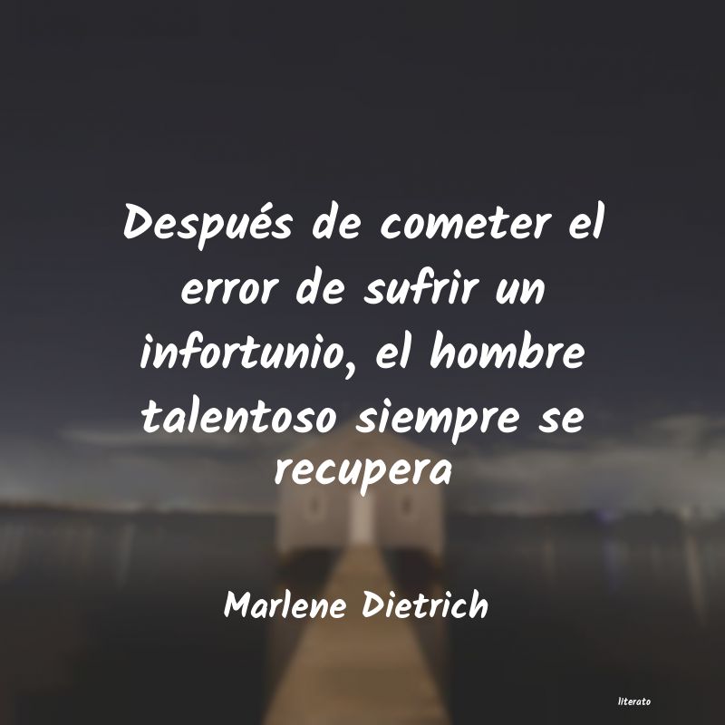 Frases de Marlene Dietrich