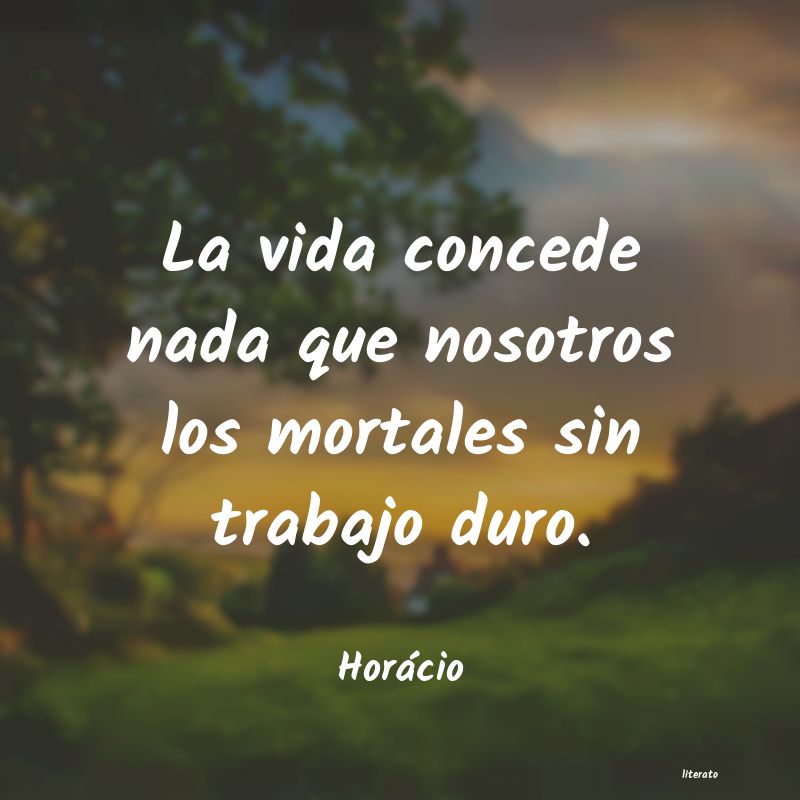 frases de Horácio