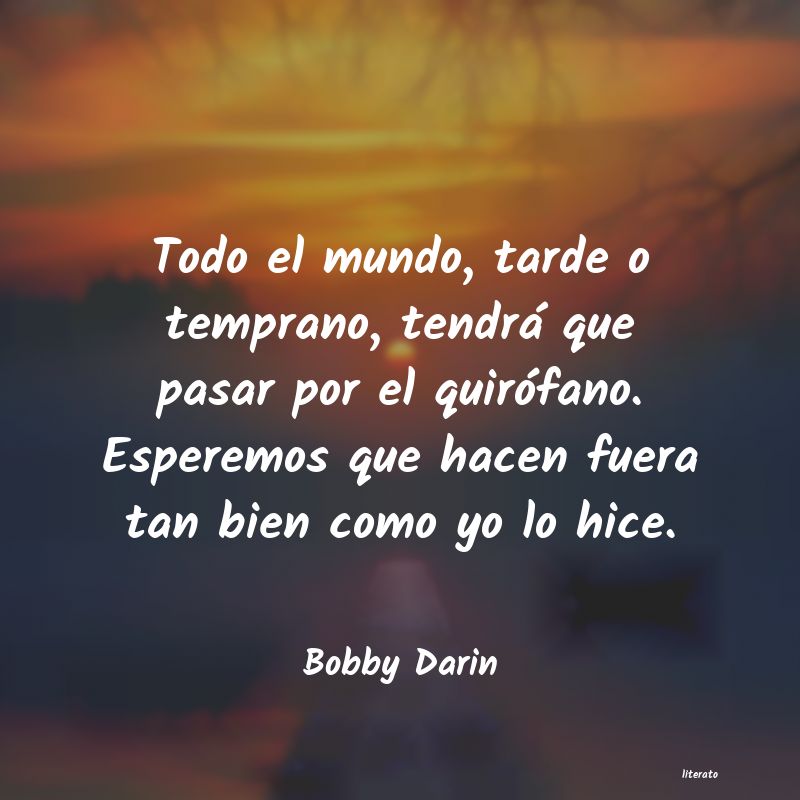 Frases de Bobby Darin