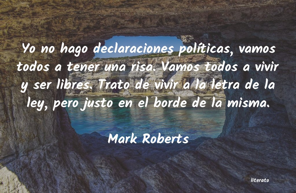 Frases de Mark Roberts
