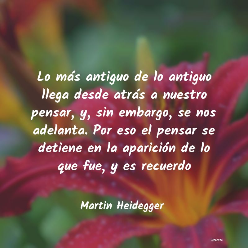 Frases de Martin Heidegger