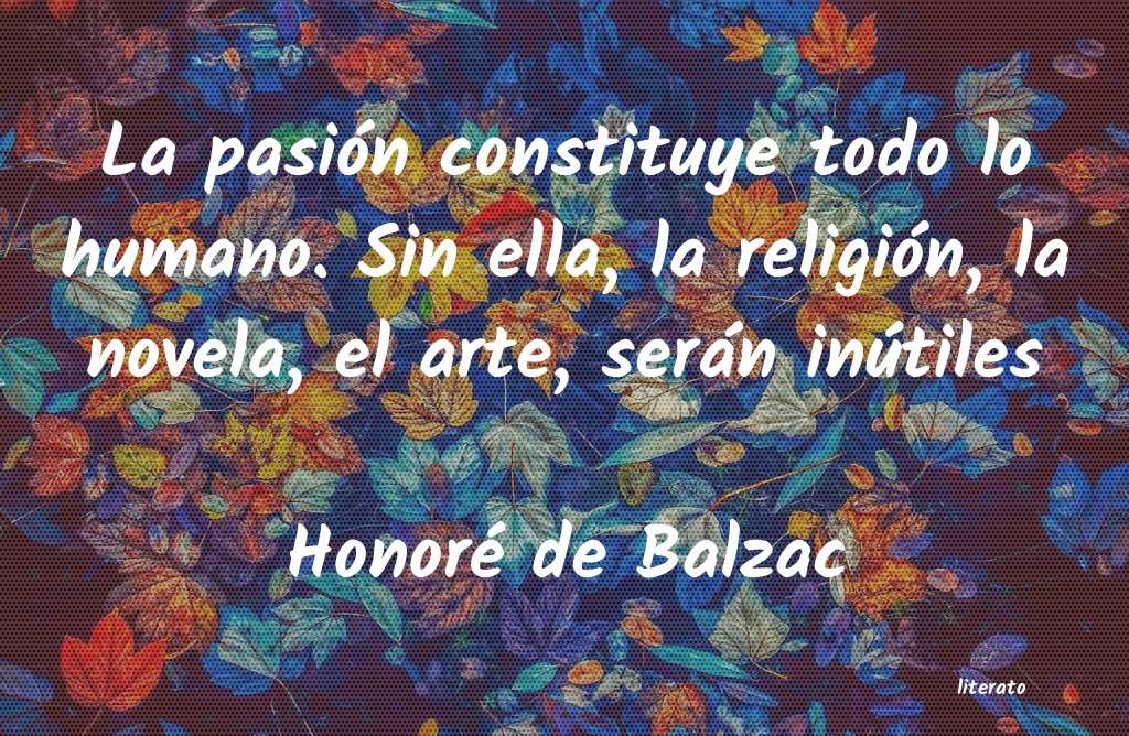 frases de Honoré de Balzac