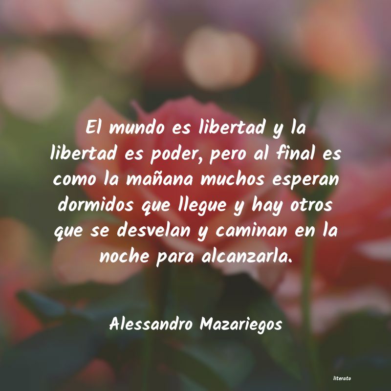 Frases de Alessandro Mazariegos