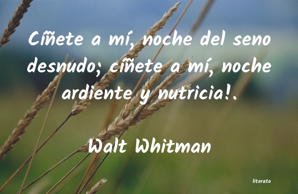 Frases de Walt Whitman