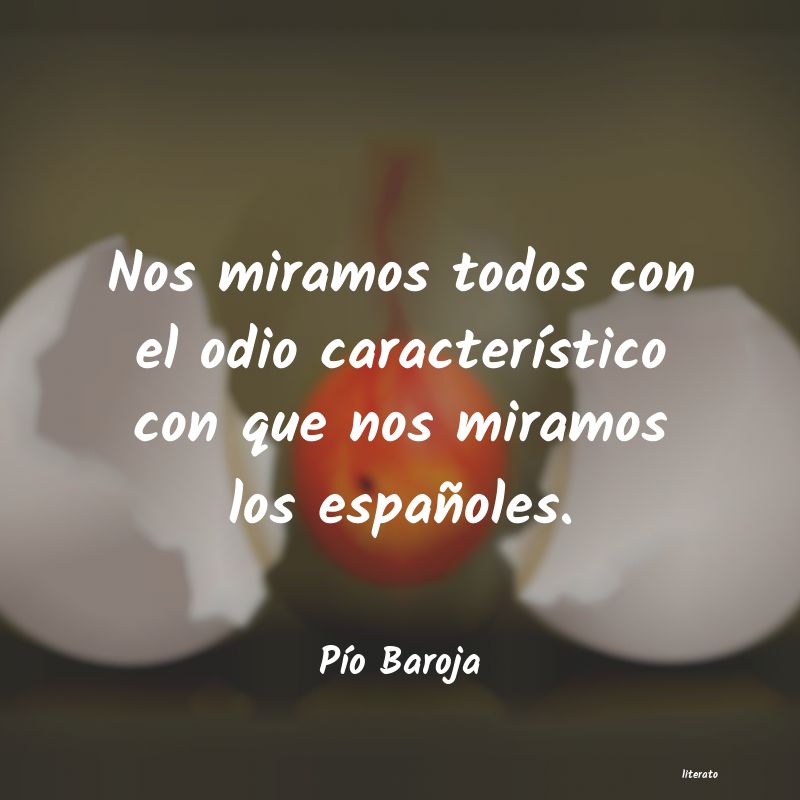 frases de PÃo Baroja