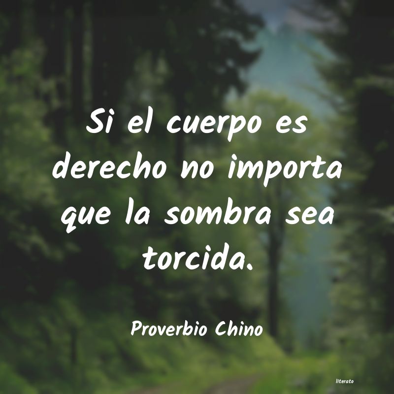 frases de Proverbio Chino