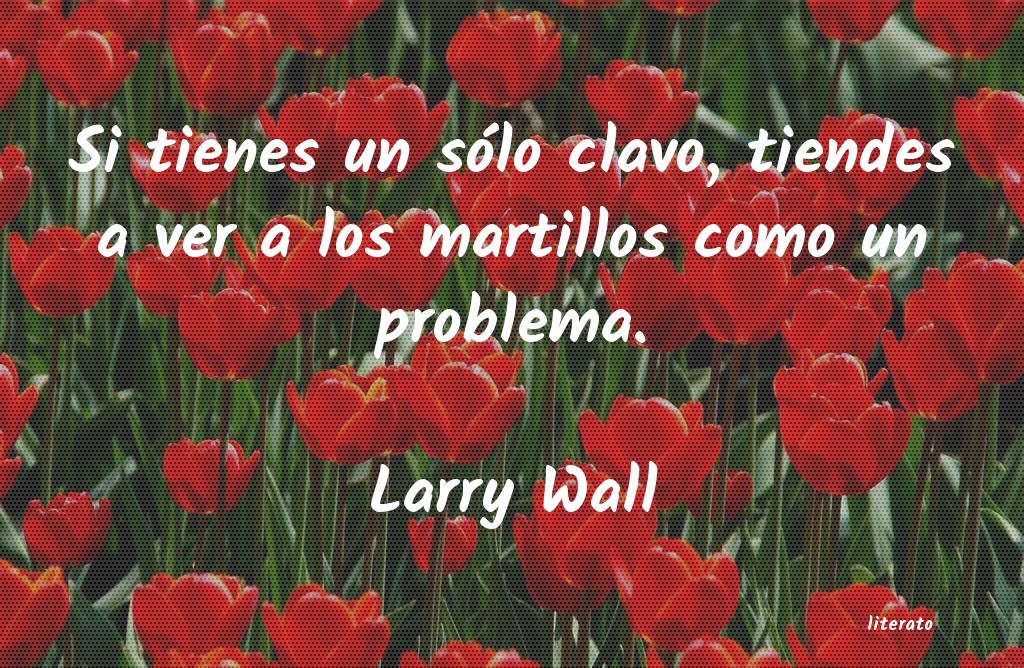 Frases de Larry Wall