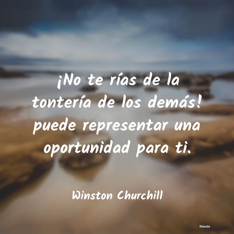 Frases de Winston Churchill