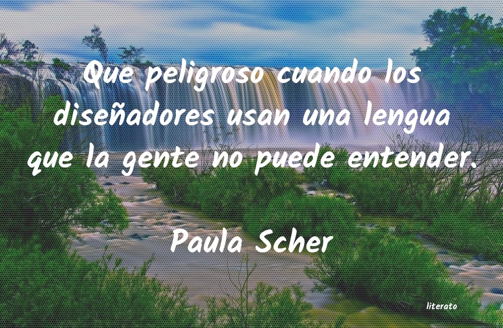 frases de Paula Scher