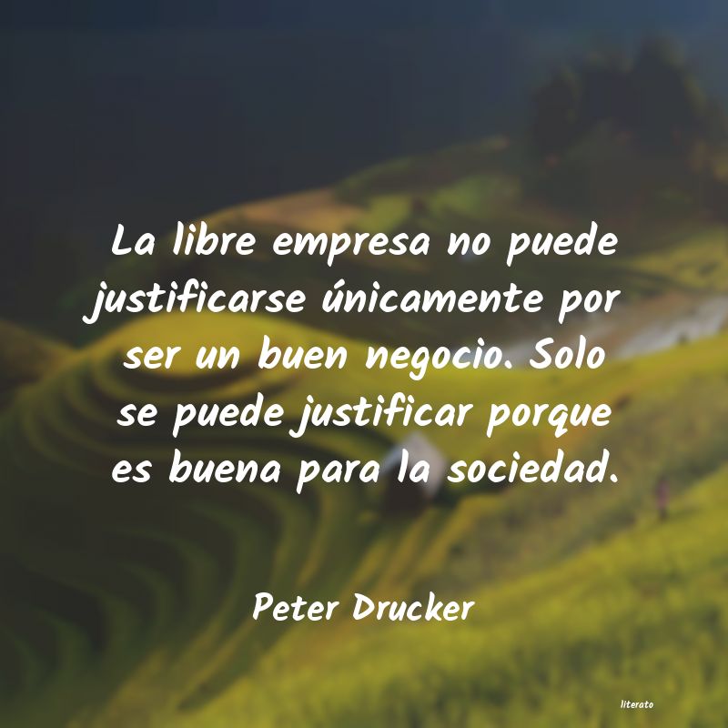 Frases de Peter Drucker