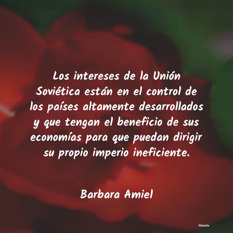 Frases de Barbara Amiel