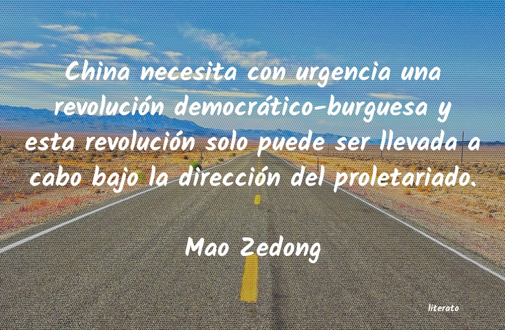 Frases de Mao Zedong