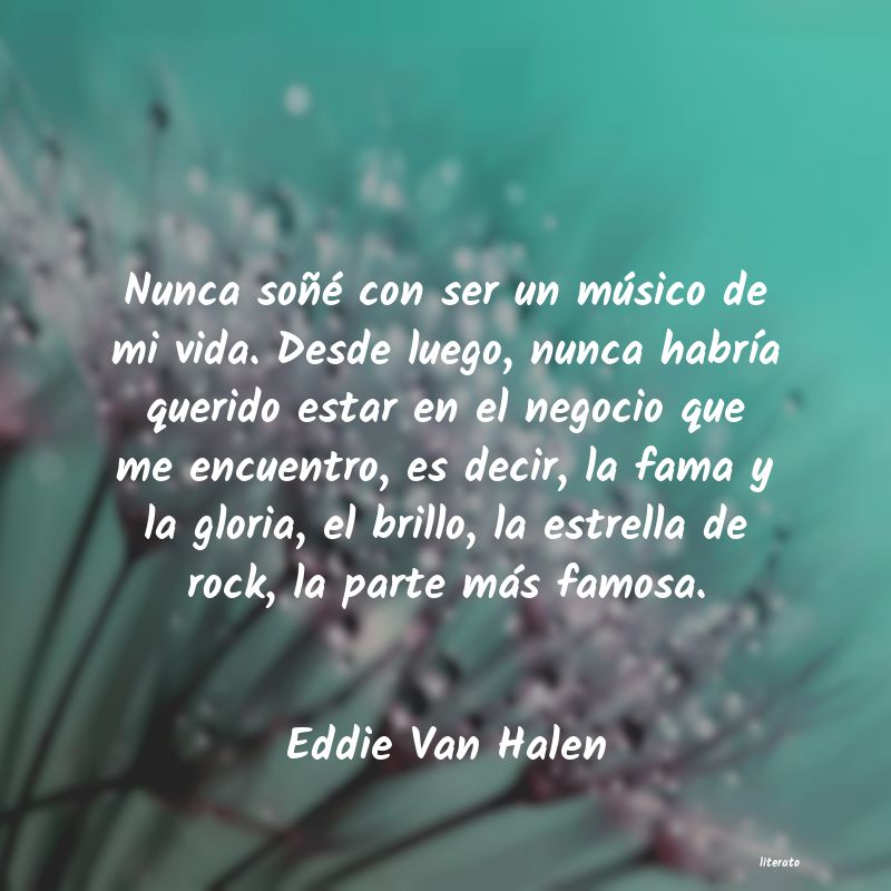 frases de Eddie Van Halen