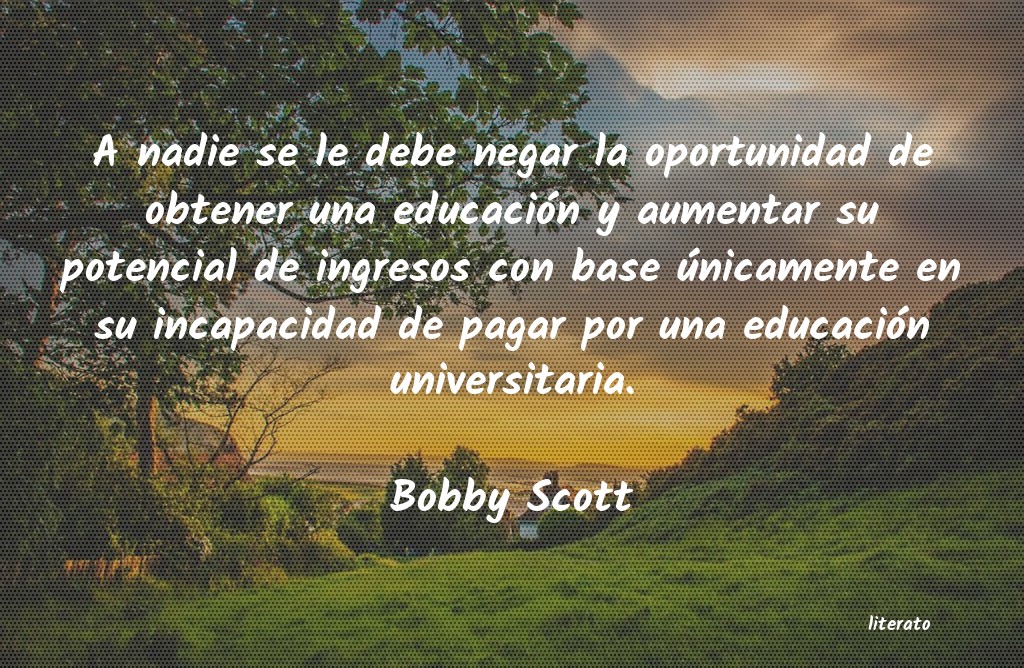 Frases de Bobby Scott