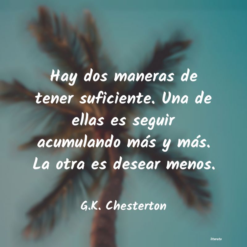 frases de G.K. Chesterton