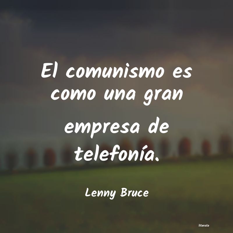 frases de Lenny Bruce
