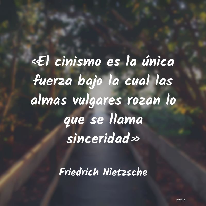 Frases de Friedrich Nietzsche