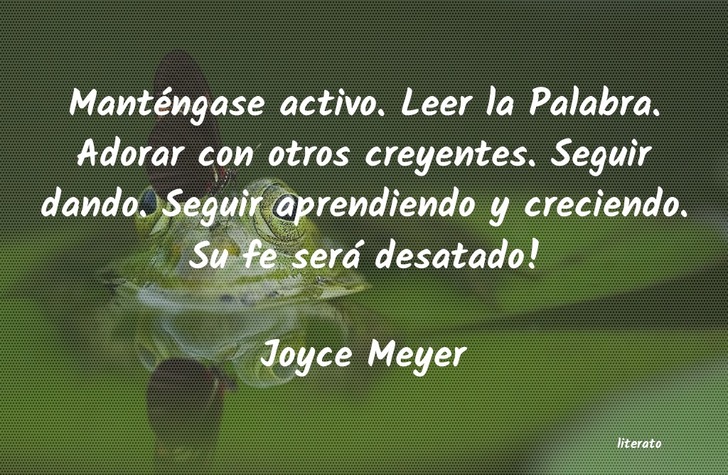 frases de Joyce Meyer