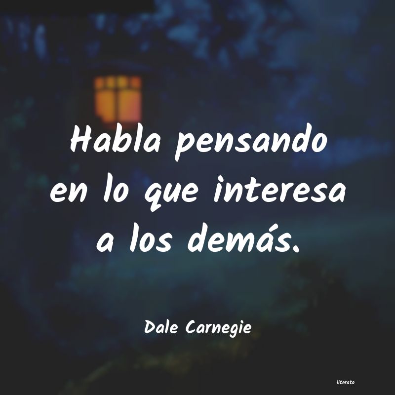 Frases de Dale Carnegie