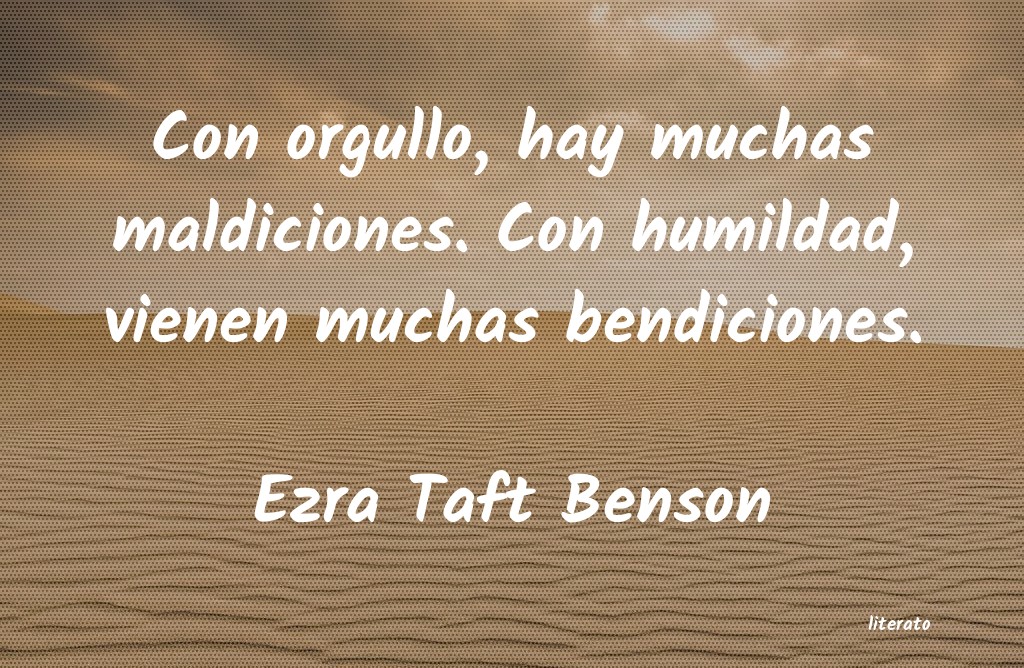 Frases de Ezra Taft Benson