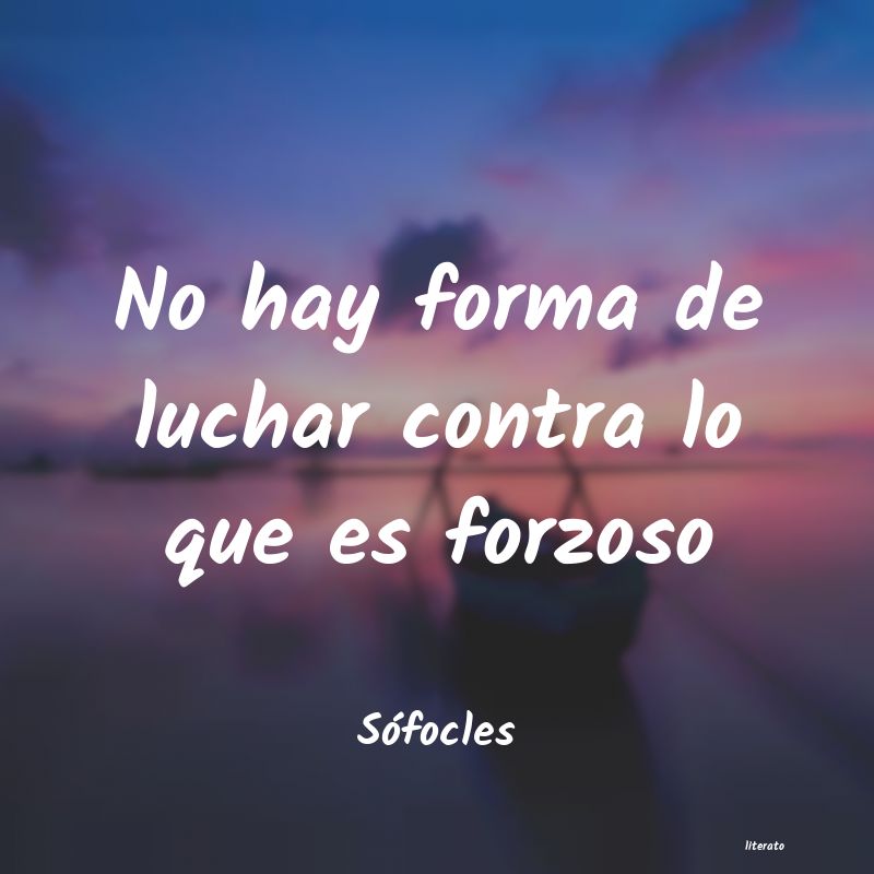 frases de Sófocles