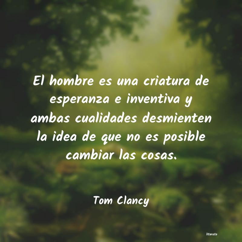 frases de Tom Clancy