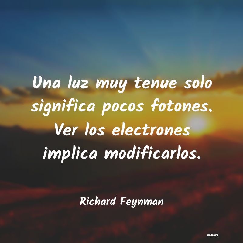 Frases de Richard Feynman