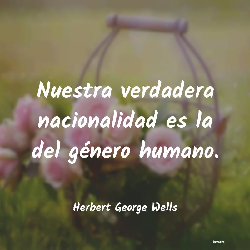 frases de Herbert George Wells