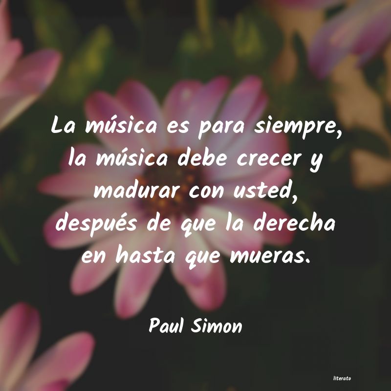 Frases de Paul Simon