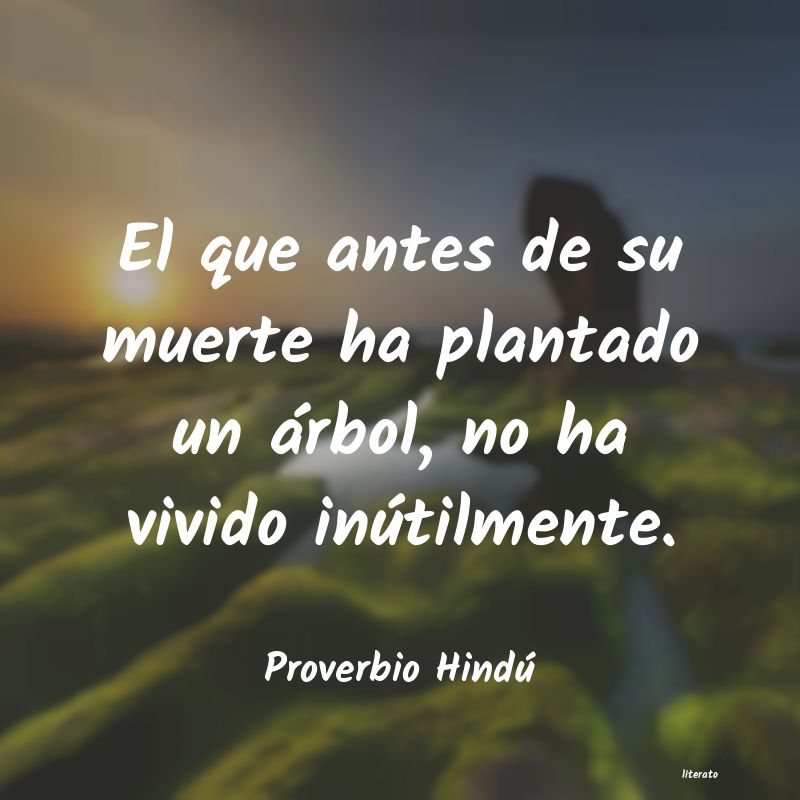 Frases de Proverbio Hindú