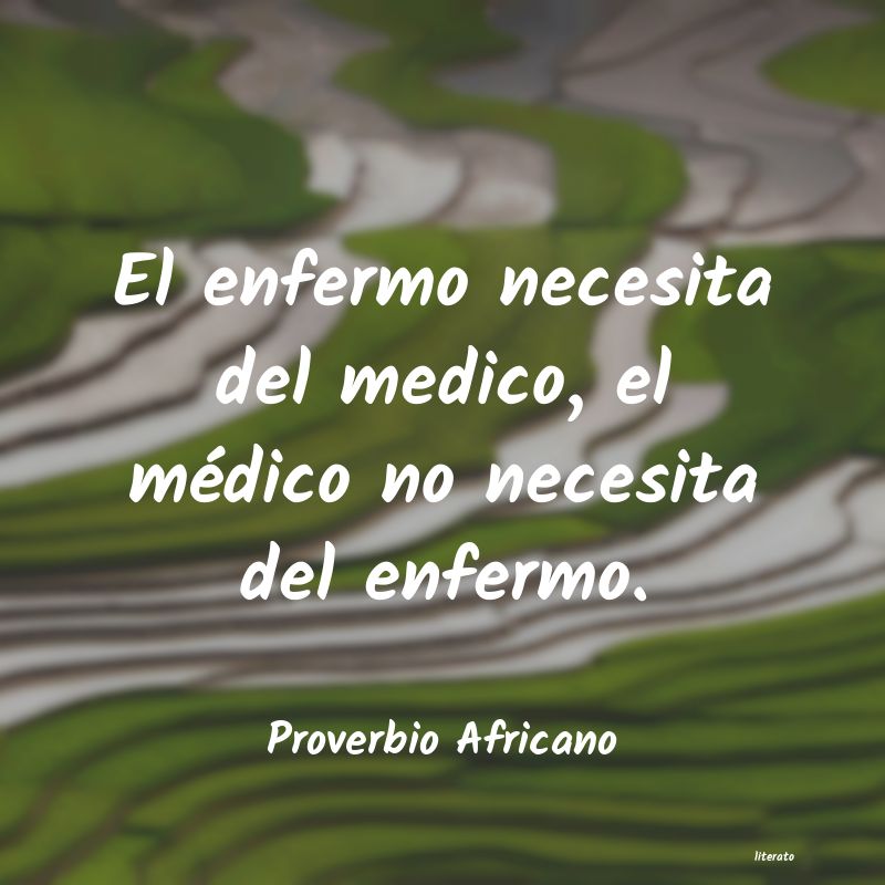 frases de Proverbio Africano