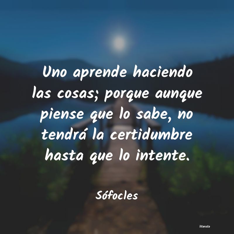 Frases de Sófocles