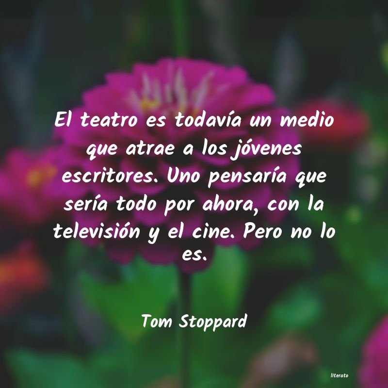 Frases de Tom Stoppard