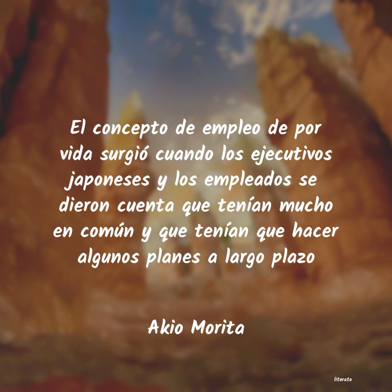 Frases de Akio Morita