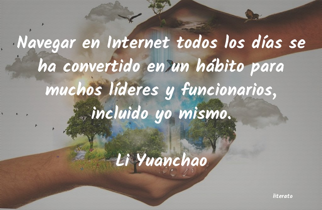 Frases de Li Yuanchao