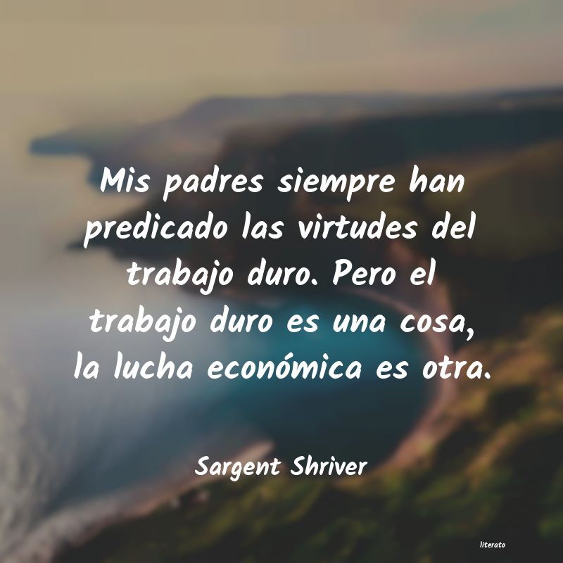 Frases de Sargent Shriver