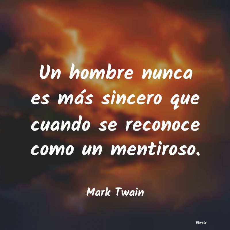 Frases de Mark Twain