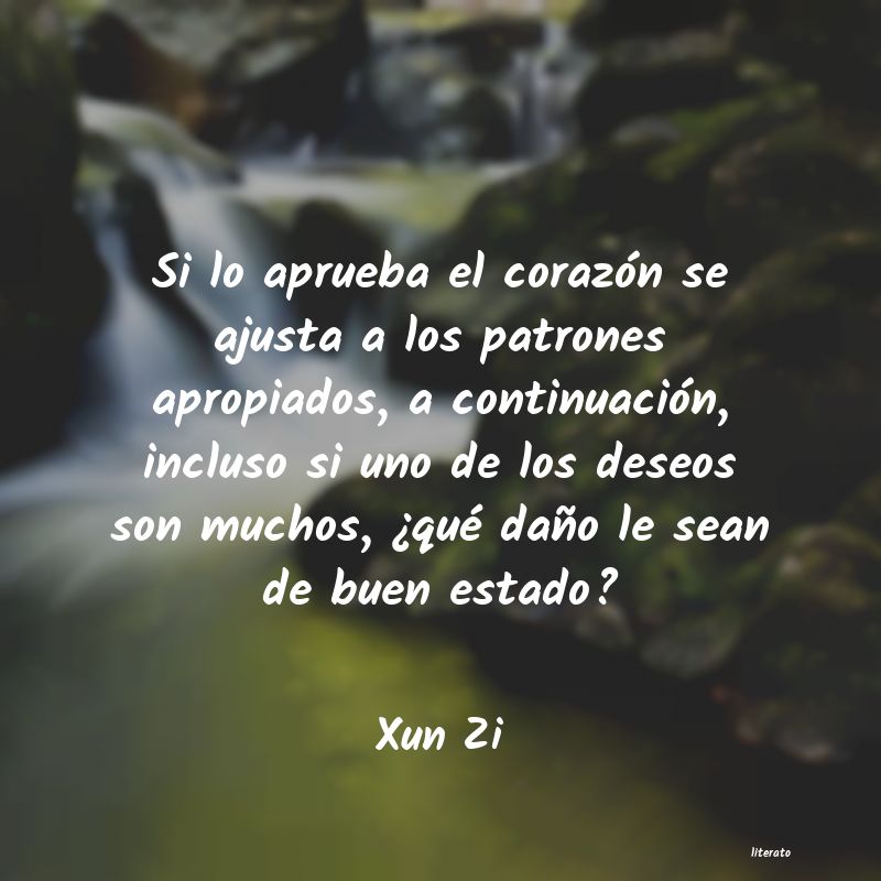 Frases de Xun Zi