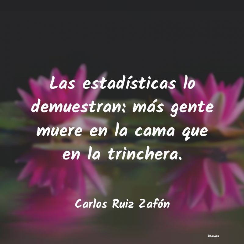 Frases de Carlos Ruiz Zafón