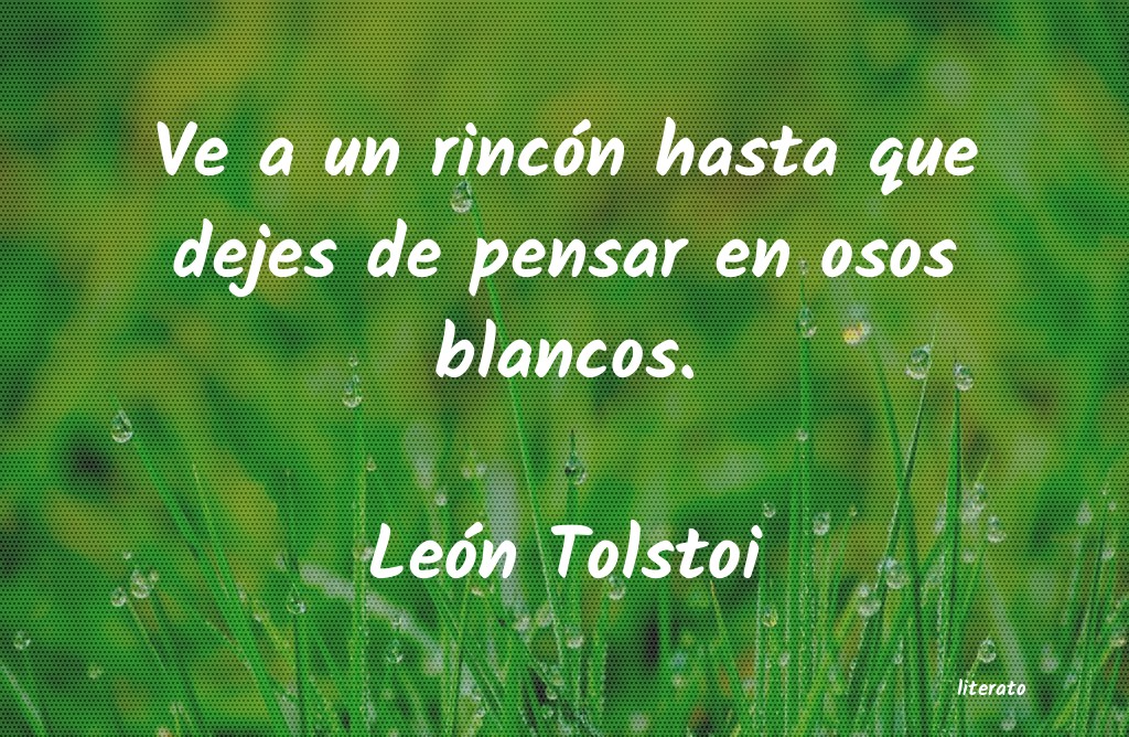 frases de León Tolstoi